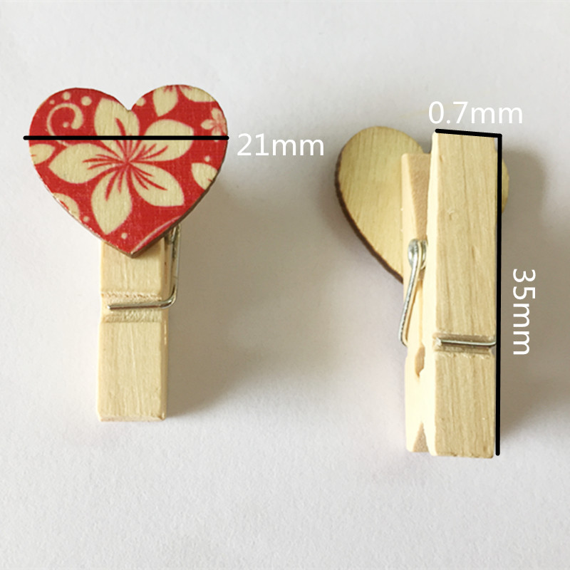Kẹp Gỗ Nhỏ Nhiều Hình Xinh Xắn
