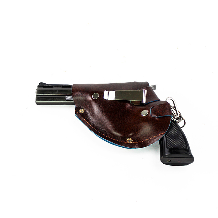 Tìm mua Bật lửa thủ công xăng đá hình cây súng kèm khay đựng thuốc lá  Razzia TC26
