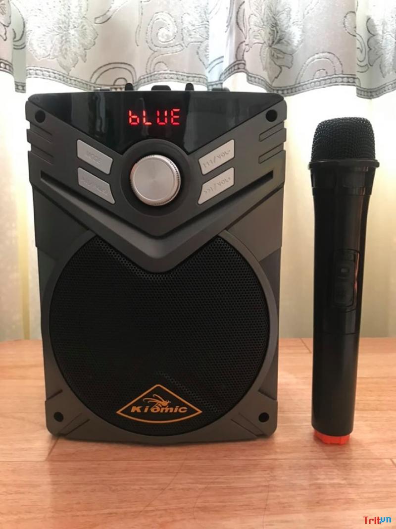 Loa bluetooth karaoke Kiomic K56