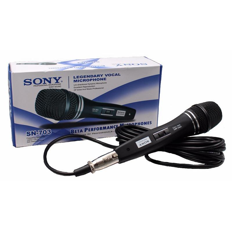 Micro karaoke Sony có dây