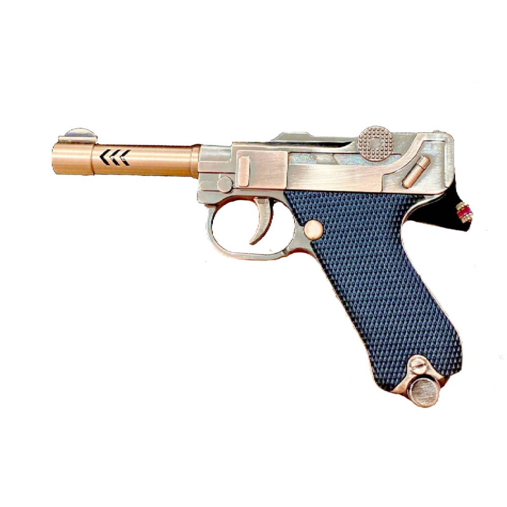 Bật lửa hình khẩu súng Luger P08 lửa kim (khè chống gió)