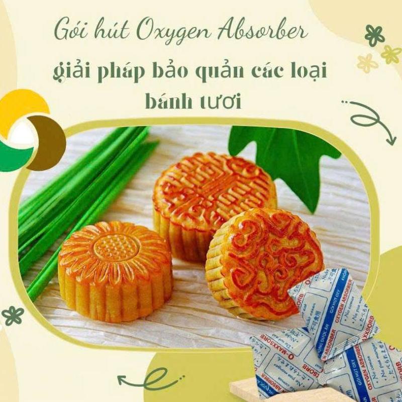 Túi hút ẩm cho bánh trung thu, thực phẩm đóng gói