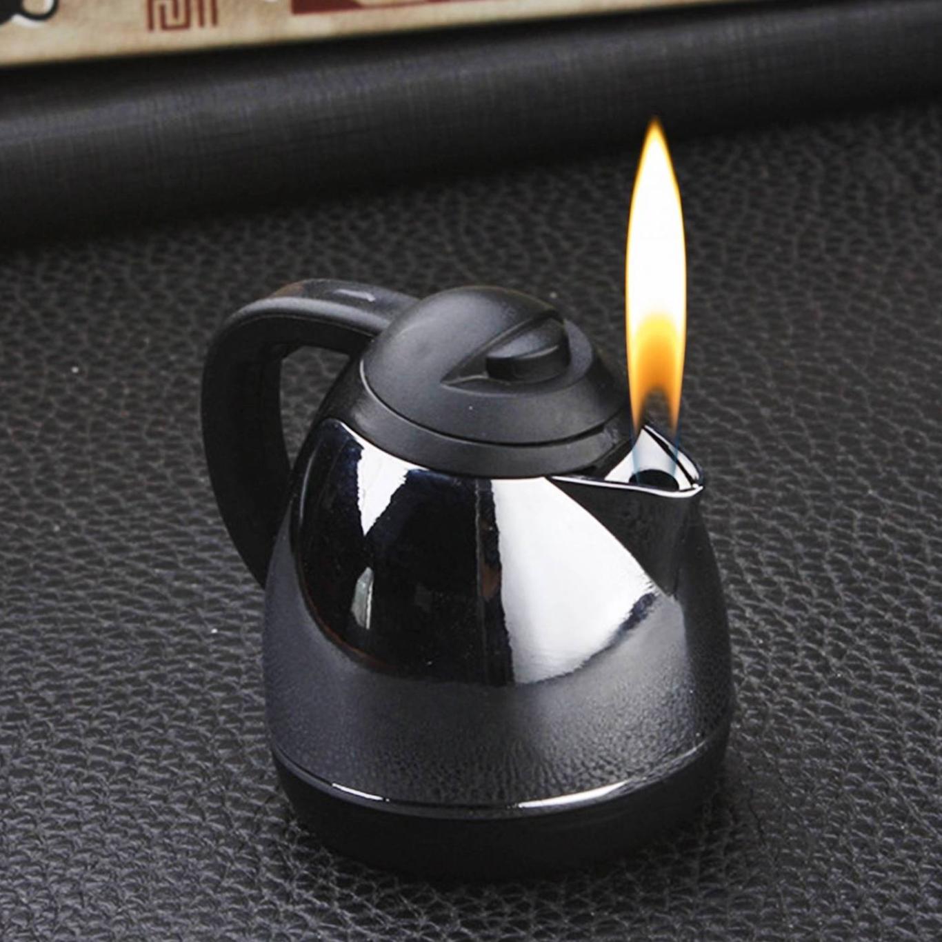 Bật lửa hình ấm nước siêu tốc - bình đun siêu tốc - xài gas