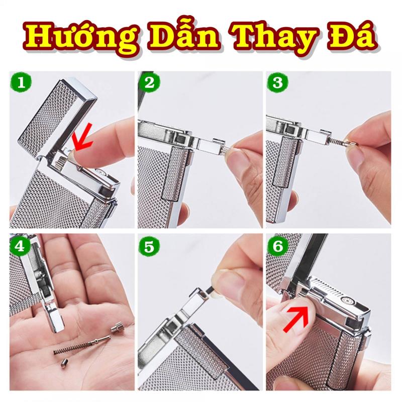 Bật lửa dupont M-18 - (xài gas)
