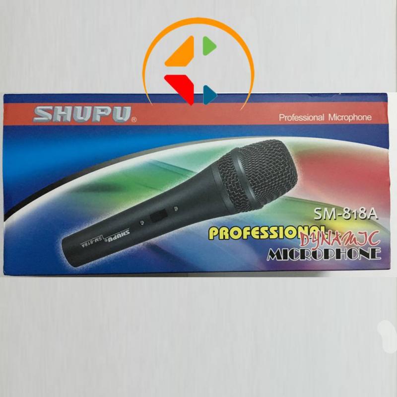 Micro dây Shupu SM-818A hát karaoke gia đình
