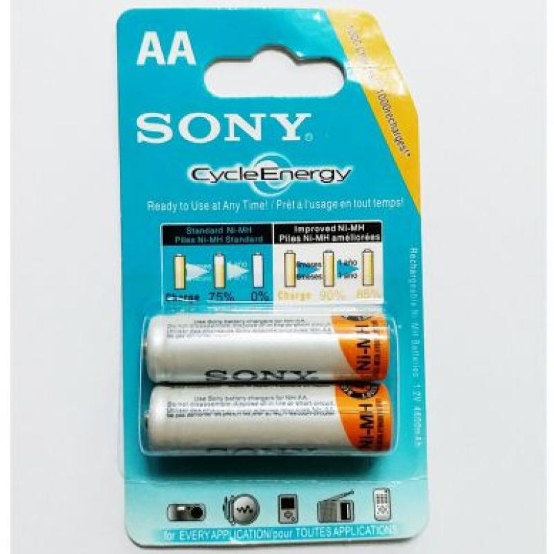 Pin sạc Sony 2A sạc được (vỉ 2 viên)