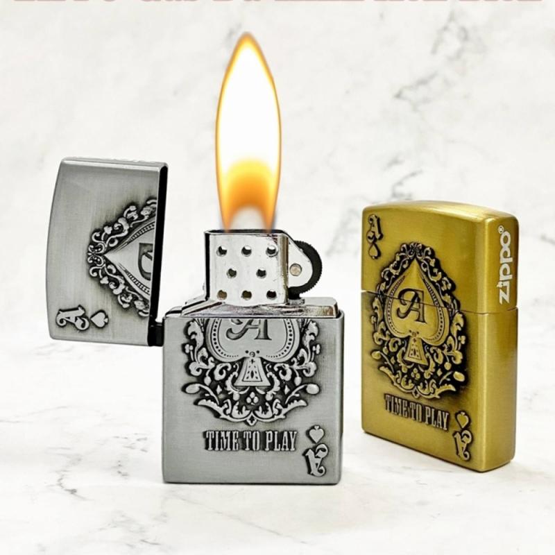 Bật lửa Zippo hình ách bích G-14 - xài gas