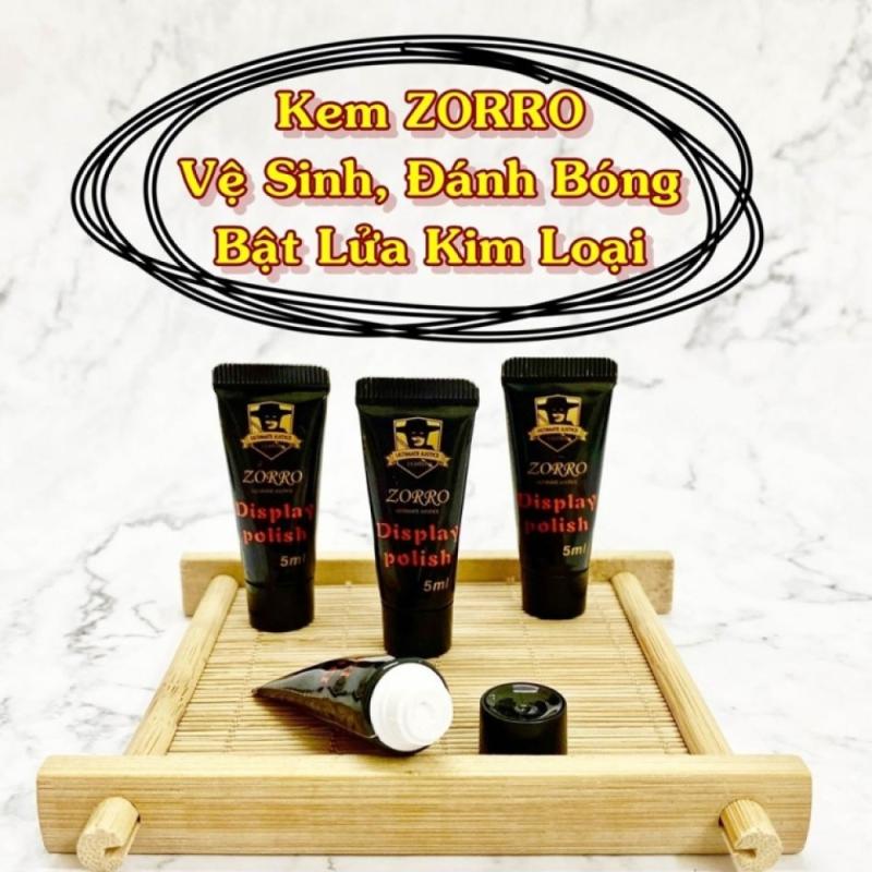 Kem vệ sinh Zorro, đánh bóng bật lửa kim loại (5ml)