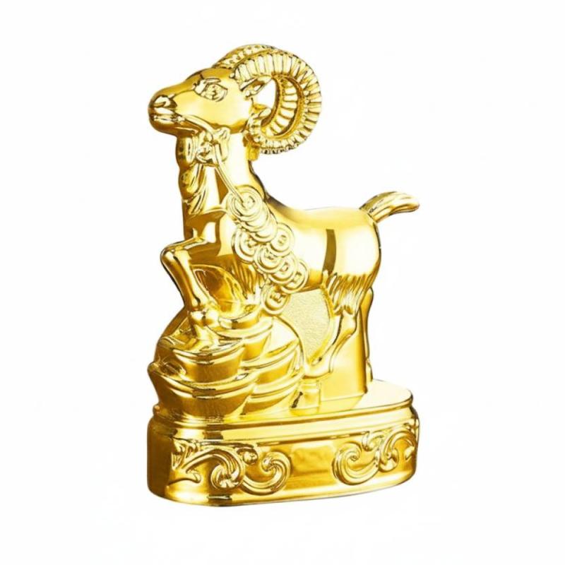 Bật lửa khò hình con dê trên núi vàng xài gas
