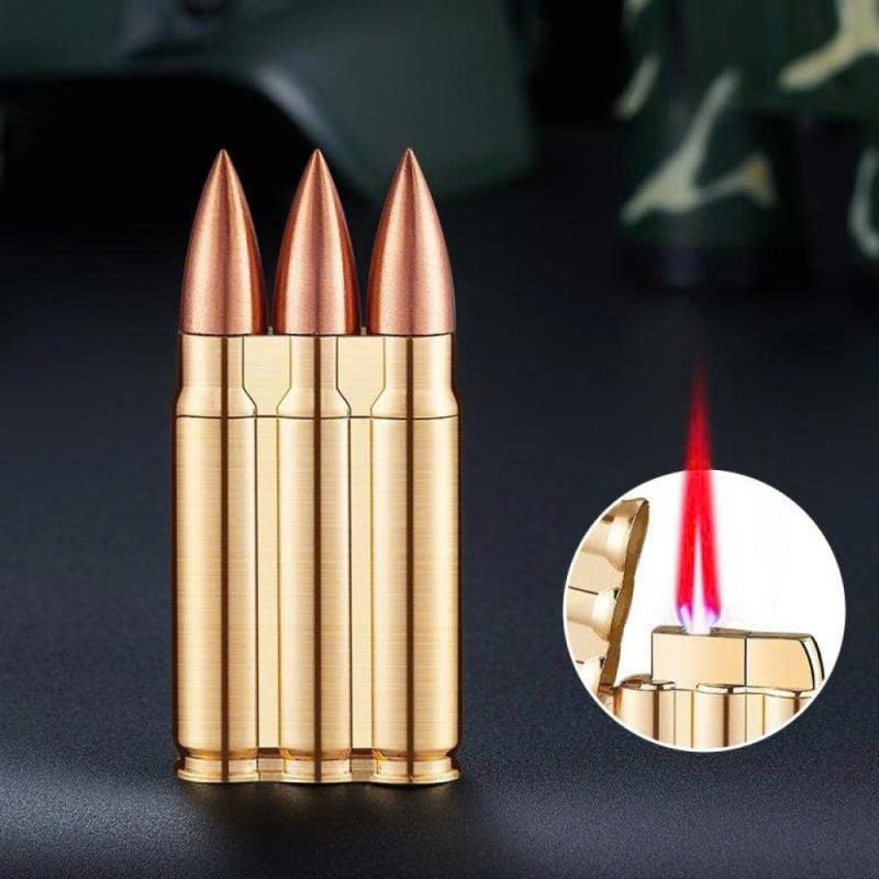 Bật lửa hình 3 viên đạn vàng