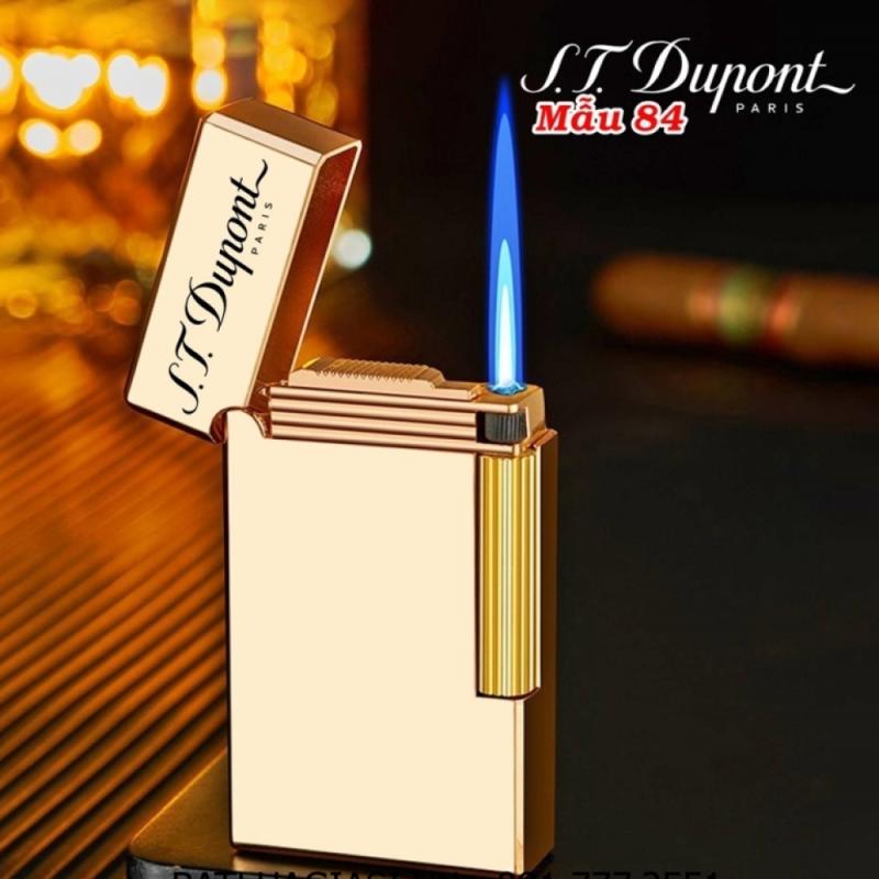 Bật lửa khè dupont trơn bóng xài gas