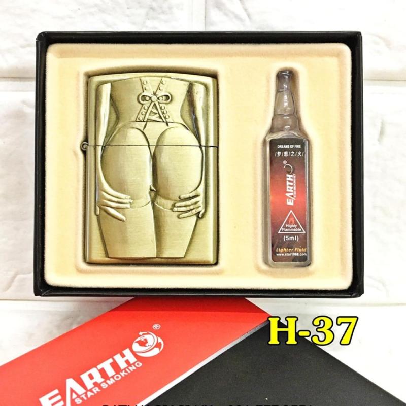 Bật lửa zippo sexy girl hình nổi H-37