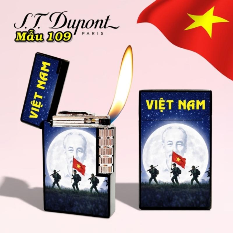 Bật lửa hành quân dưới ánh trăng m-109 - (xài gas)