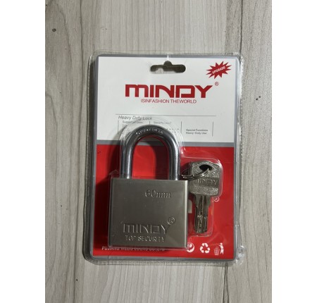 Ổ khóa MINDY 60mm 4 chìa muỗng