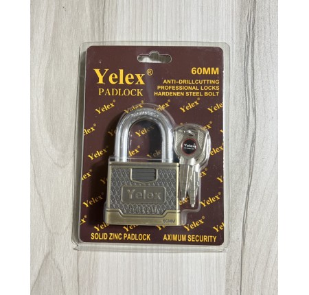 Ổ khóa Yelex Padlock 60mm (chìa kiếm)